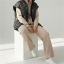 piumino smanicato con cerniera futura